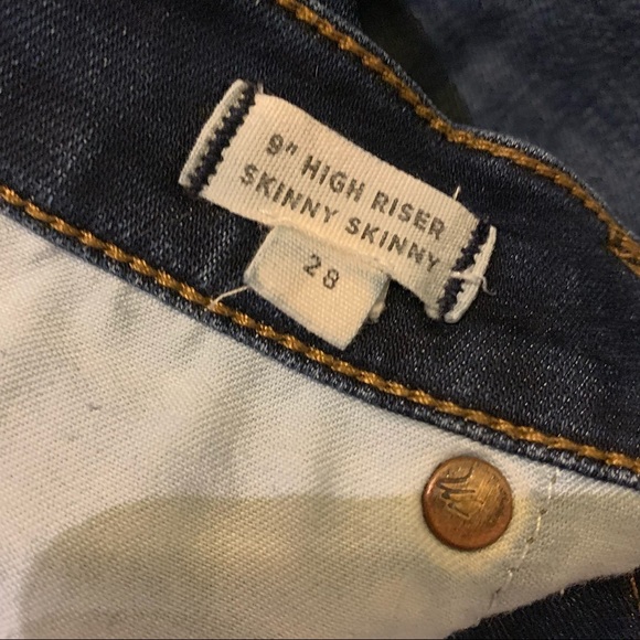 Madwell 9” high riser skinny skinny jeans - Picture 5 of 8